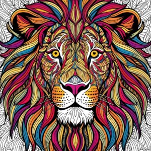 Whimsical Wonders: An Intricate Adult Coloring Book of Animals, Flowers, and Patterns: 100 Beautiful Pages Perfect for Stress Relief and Creativity