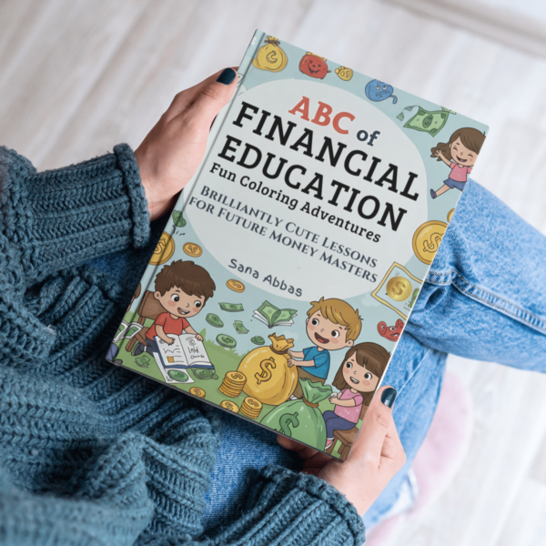 ABC of FINANCIAL EDUCATION Fun Coloring Adventures: Brilliantly Cute Lessons for Future Money Masters - Image 3